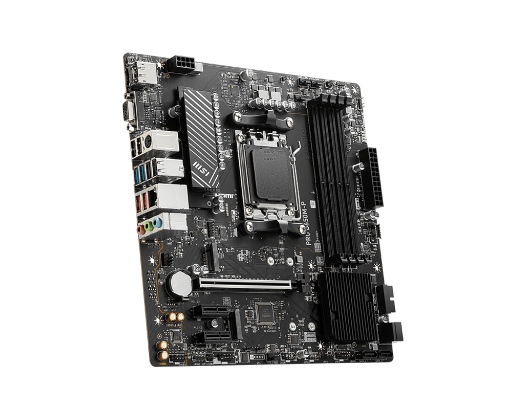 Alternative view of MSI PRO B650M-P